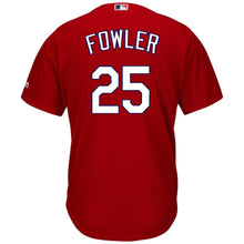 Load image into Gallery viewer, Dexter Fowler St. Louis Cardinals Majestic Alternate Cool Base Jersey - Cream/Red