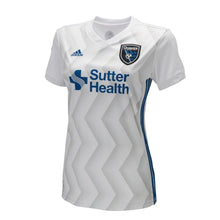 Load image into Gallery viewer, Anibal Godoy San Jose Earthquakes Women&#39;s 2018 Secondary Player Jersey – White