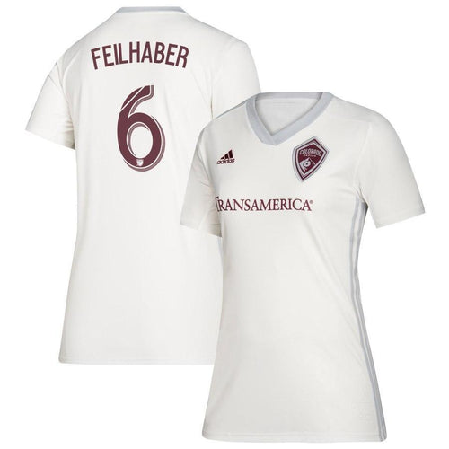 Benny Feilhaber Colorado Rapids Women's 2019 Black Diamond Player Jersey - White