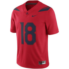 Load image into Gallery viewer, Arizona Wildcats 2018 Game Football Jersey – Red