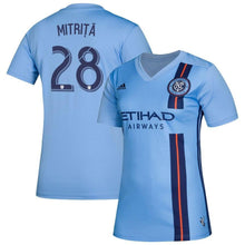Load image into Gallery viewer, Alexandru Mitrita New York City FC Women&#39;s 2019 Primary Player Jersey - Blue