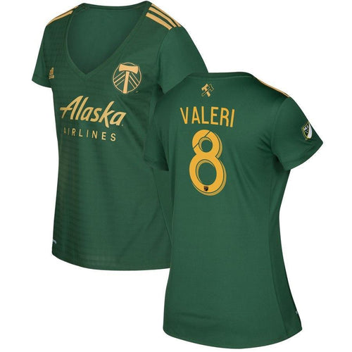 Diego Valeri Portland Timbers Women's 2017/18 Primary Jersey - Green