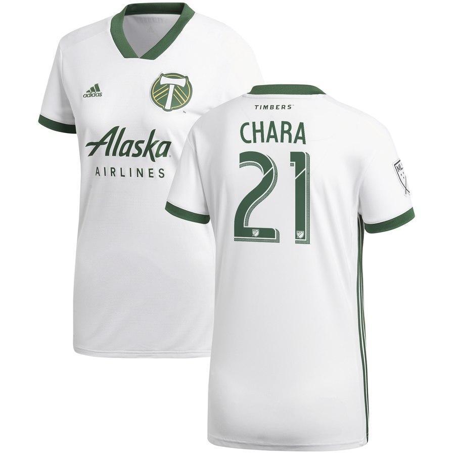 Diego Chara Portland Timbers Women's 2018 Secondary Player Jersey – White
